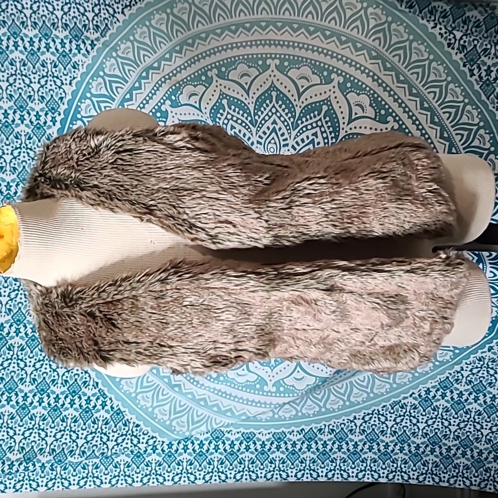 Sweater Project Faux Fur Vest